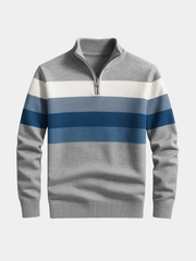 HARRISON OF CALIFORNIA | PULLOVER WITH ZIP FOR MEN