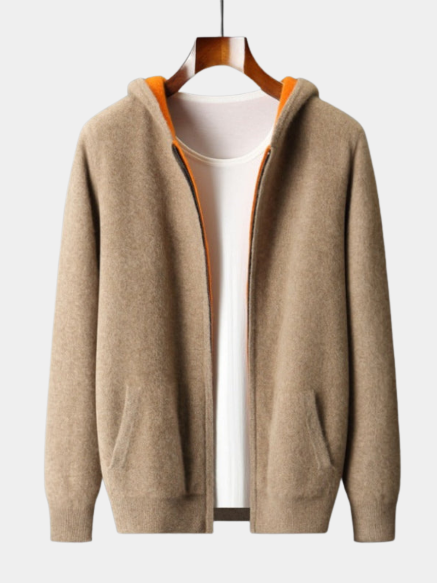 WOOL HOODIE FOR MEN