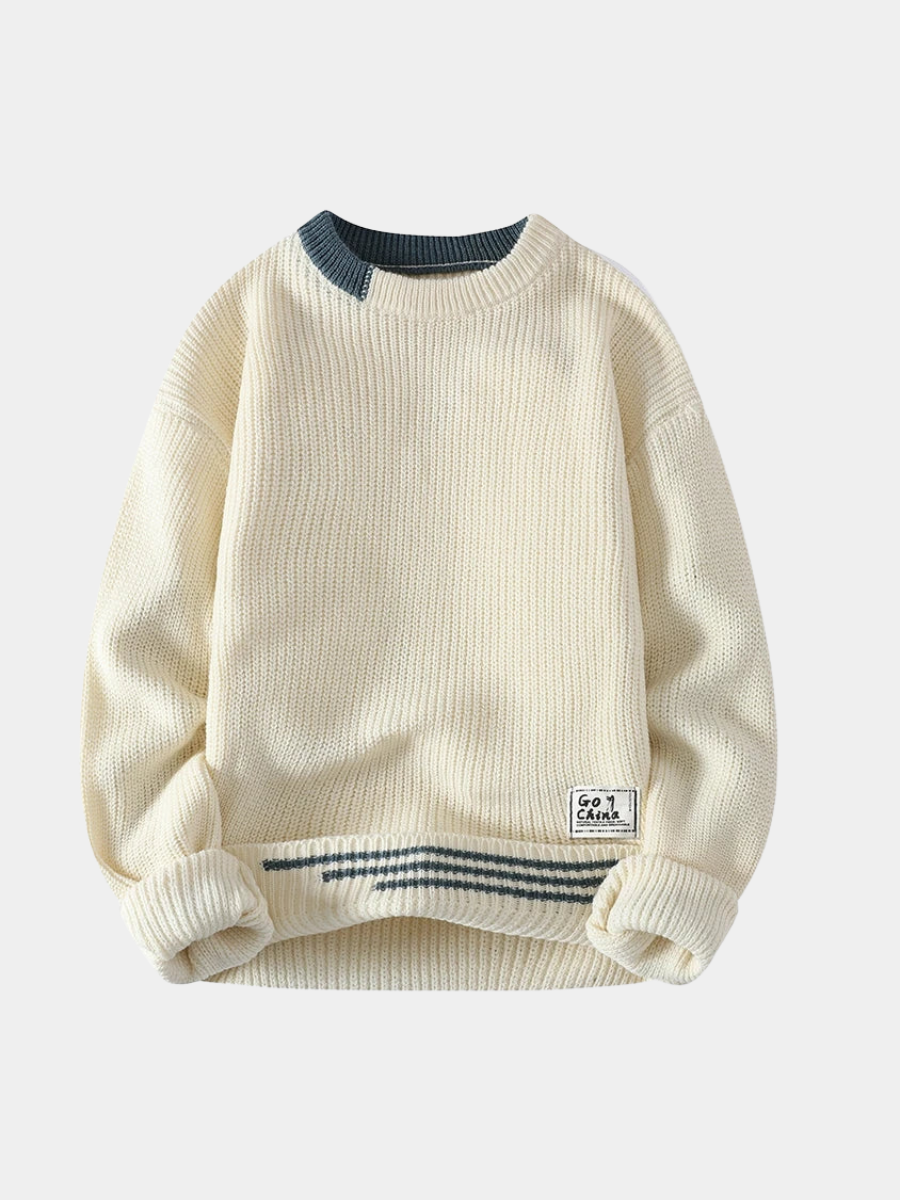 COLOR BLOCK PULLOVER FOR MEN