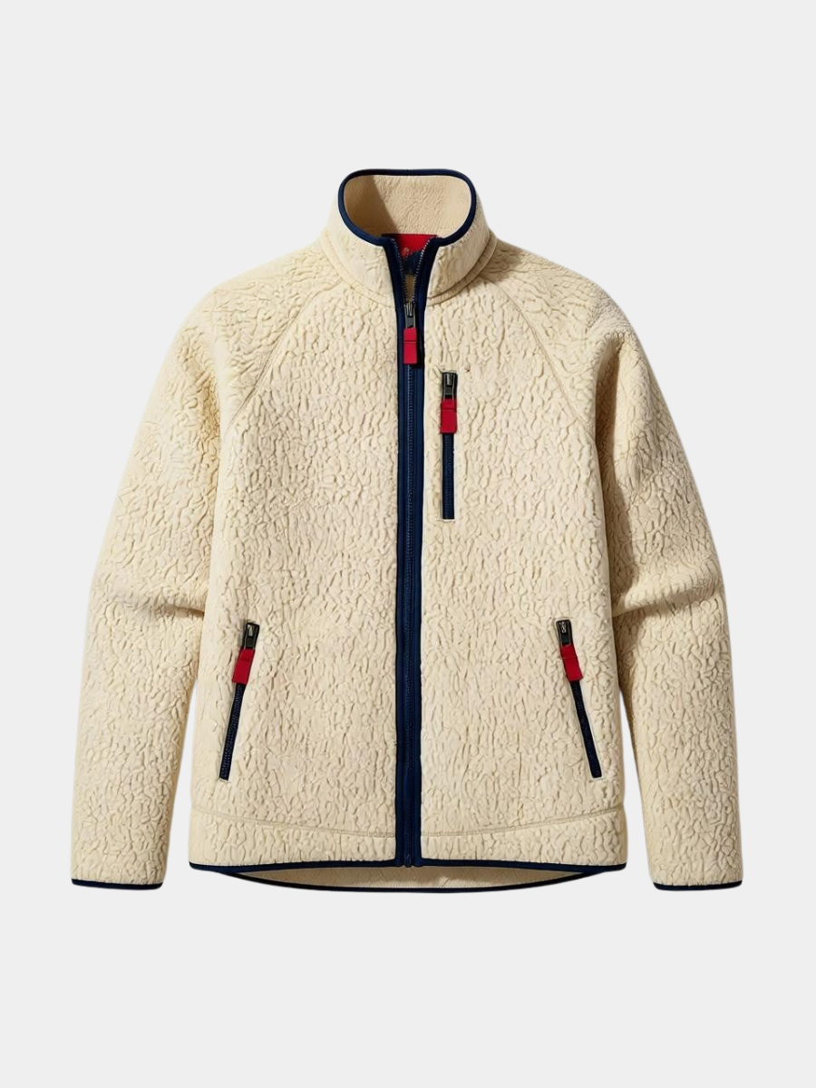 SHERPA FLEECE JACKET FOR MEN