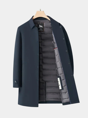 INSULATED TRENCH COAT FOR MEN