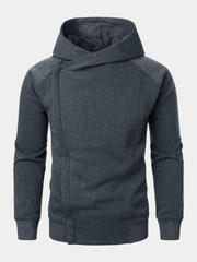 CROSSOVER ZIP HOODIE FOR MEN