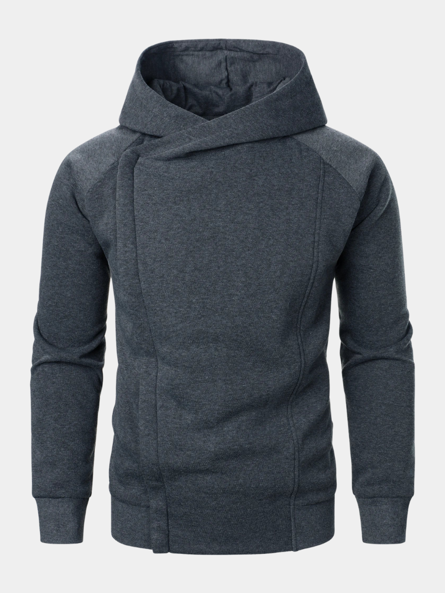 CROSSOVER ZIP HOODIE FOR MEN