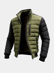 QUILTED ZIP JACKET FOR MEN