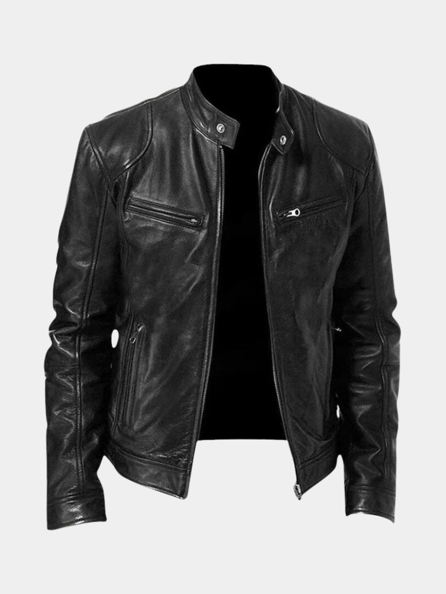 HARRISON OF CALIFORNIA | ELEGANT LEATHER JACKET FOR MEN