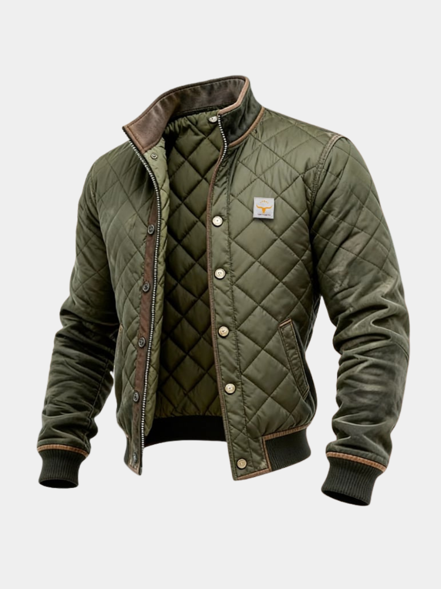 CLASSIC QUILTED JACKET FOR MEN