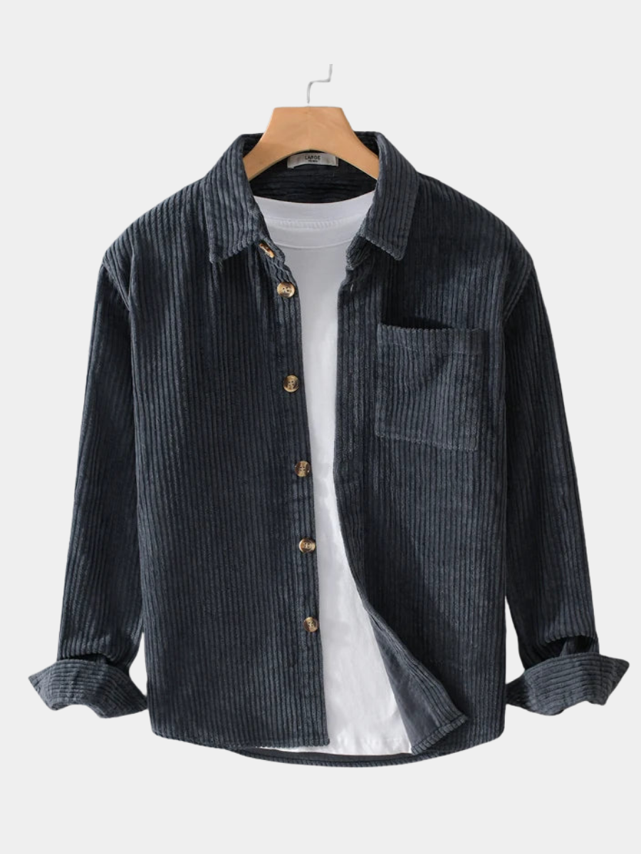 HARRISON OF CALIFORNIA | ELEGANT CORDUROY SHIRT