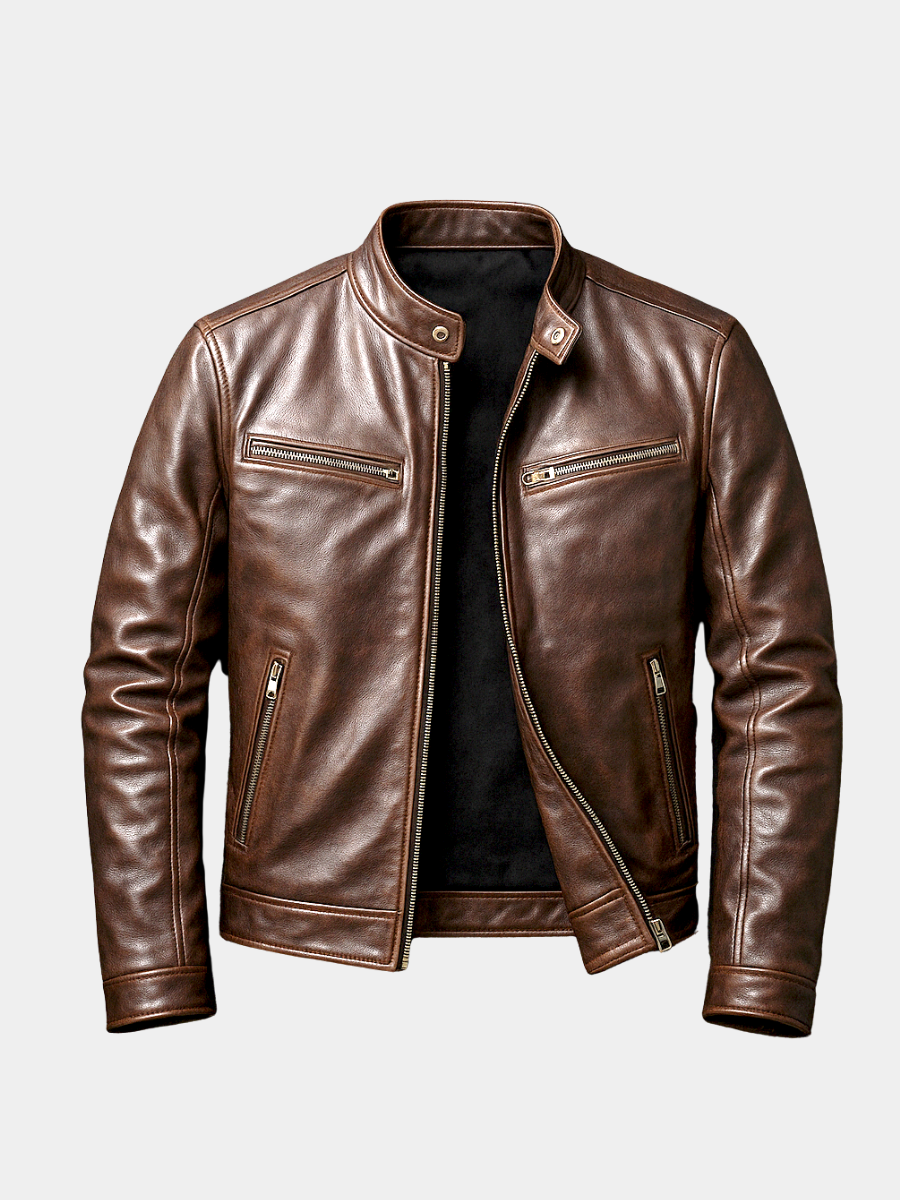 CLASSIC AND ELEGANT ZIP-UP JACKET FOR MEN