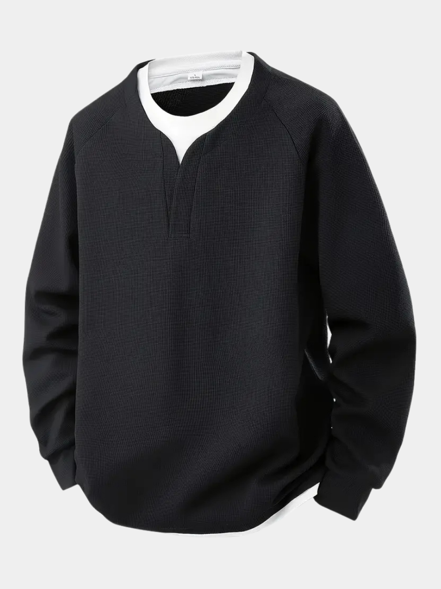 HARRISON OF CALIFORNIA | MEN'S LAYERED LONG SLEEVE SHIRT