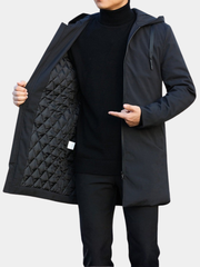 HARRISON OF CALIFORNIA | MEN'S WINTER COAT WITH HOOD
