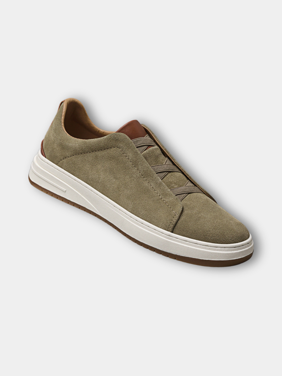 HARRISON OF CALIFORNIA | MEN'S SUEDE SLIP-ON SHOES