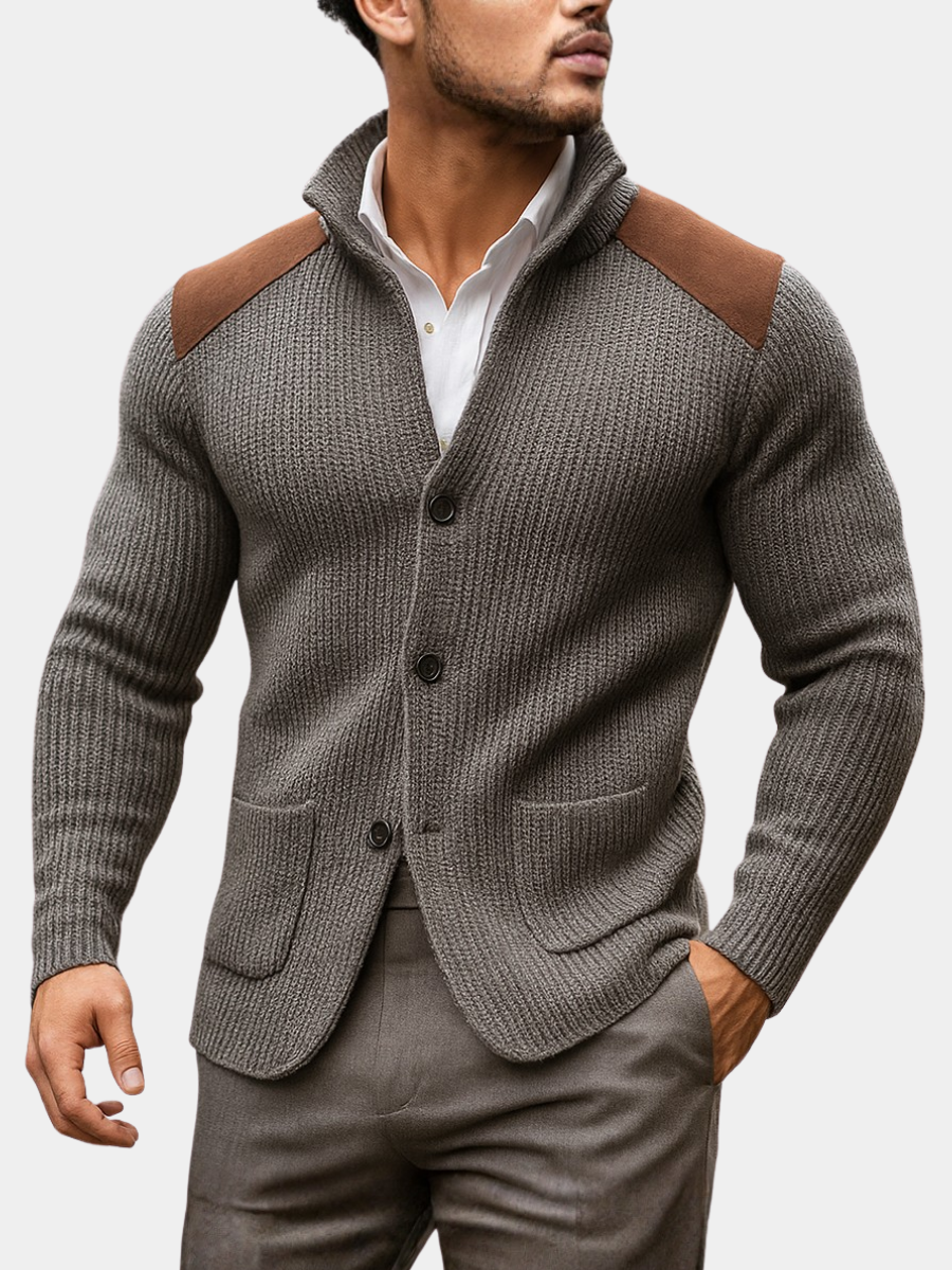 HARRISON OF CALIFORNIA | TEXTURED KNIT BLAZER
