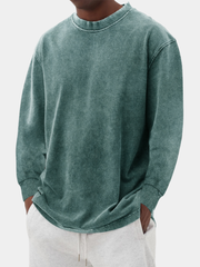 HARRISON OF CALIFORNIA | SIMPLE LONG-SLEEVED T-SHIRT
