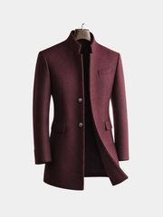 HARRISON OF CALIFORNIA | HIGH COLLAR COAT FOR MEN