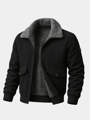 HARRISON OF CALIFORNIA | MEN'S JACKET WITH FAUX FUR