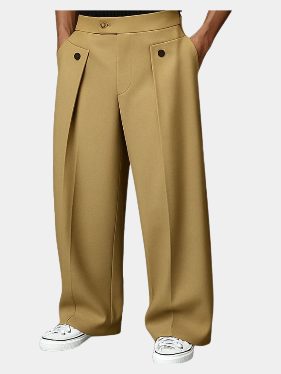 WIDE-LEG PANTS FOR MEN