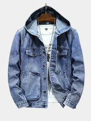HARRISON OF CALIFORNIA | RETRO DENIM HOODIE
