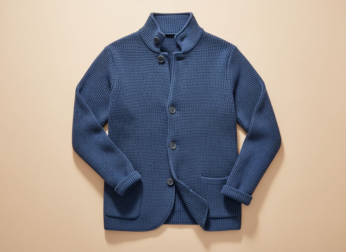 HARRISON OF CALIFORNIA | WOOL CARDIGAN