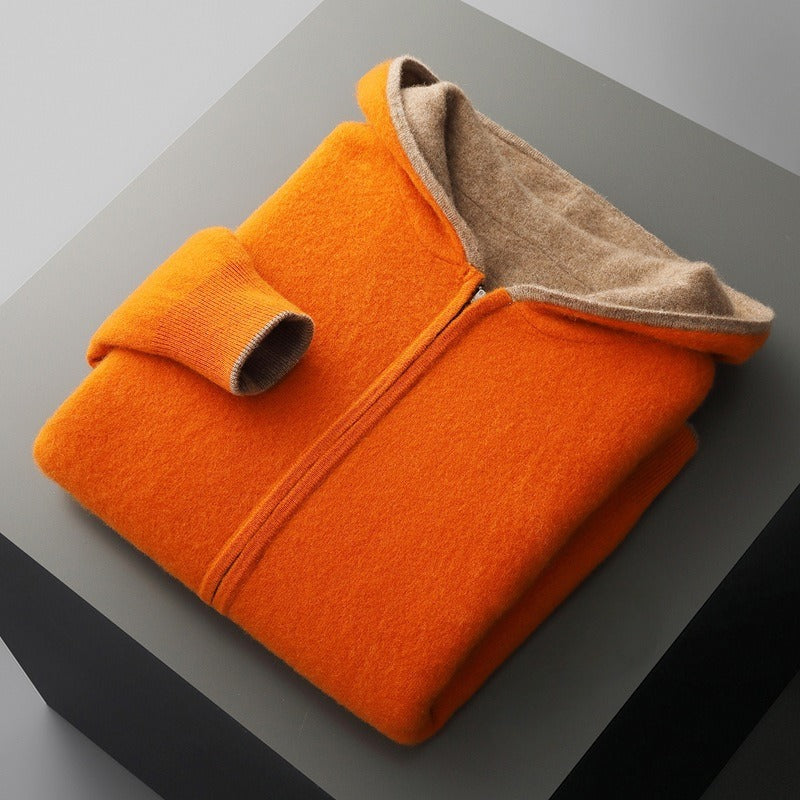 WOOL HOODIE FOR MEN
