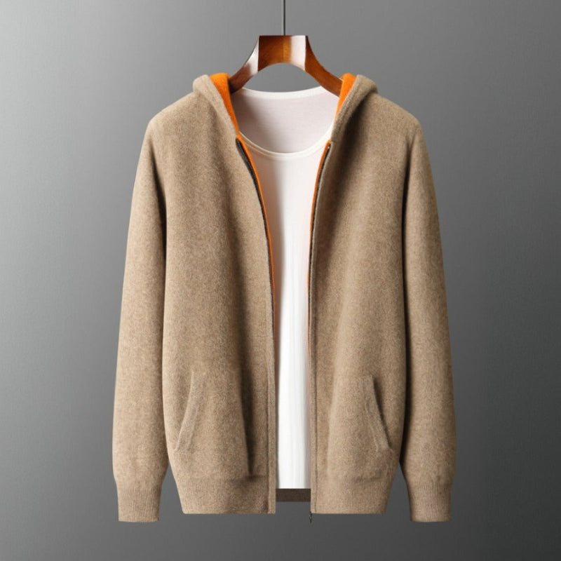 WOOL HOODIE FOR MEN