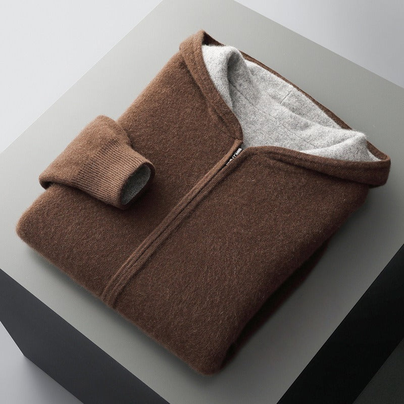 WOOL HOODIE FOR MEN