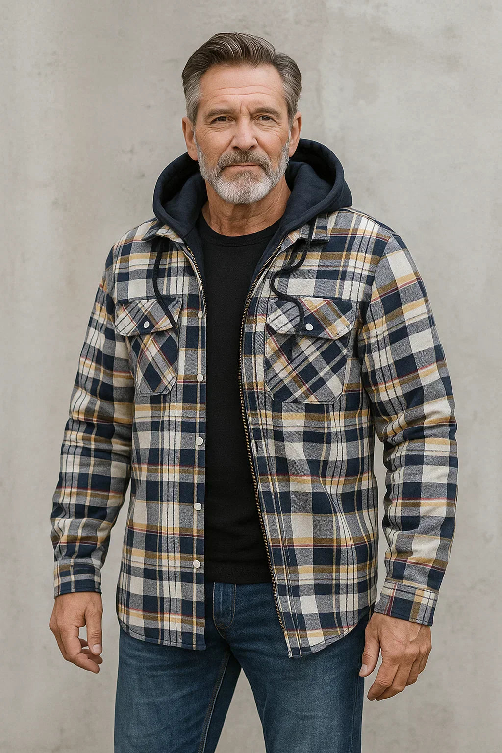 HARRISON OF CALIFORNIA | WOOL BLEND JACKET