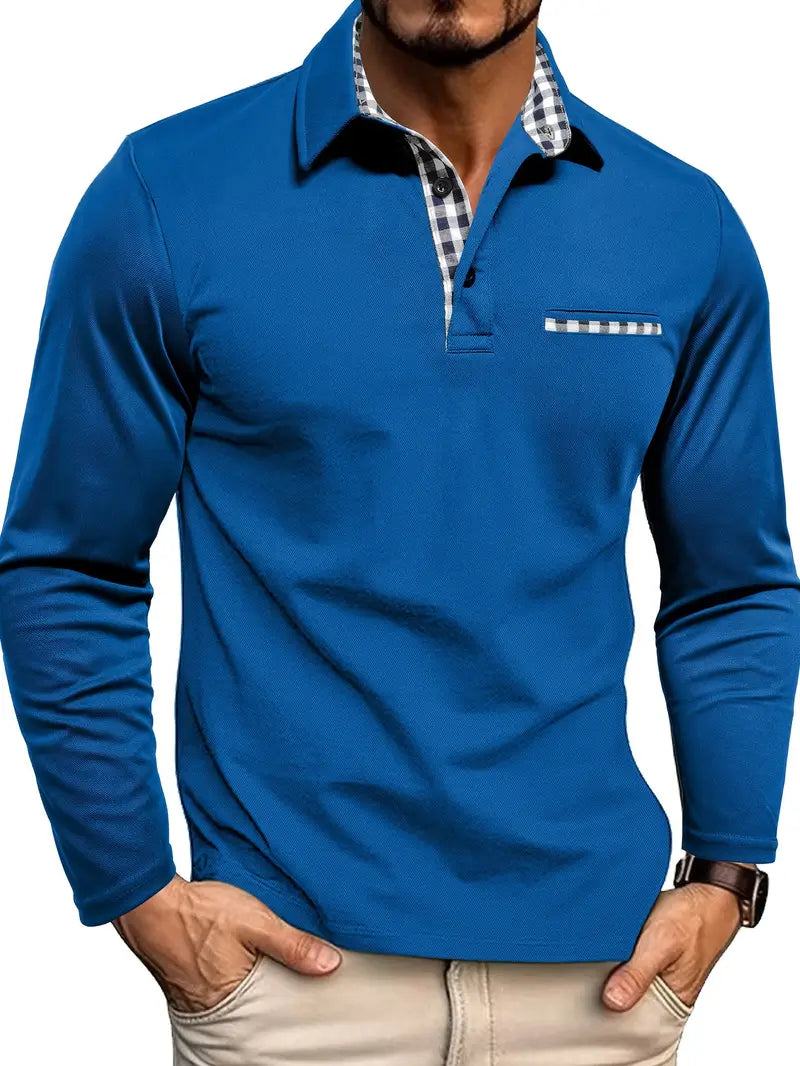 HARRISON OF CALIFORNIA | MEN'S LONG SLEEVE POLO