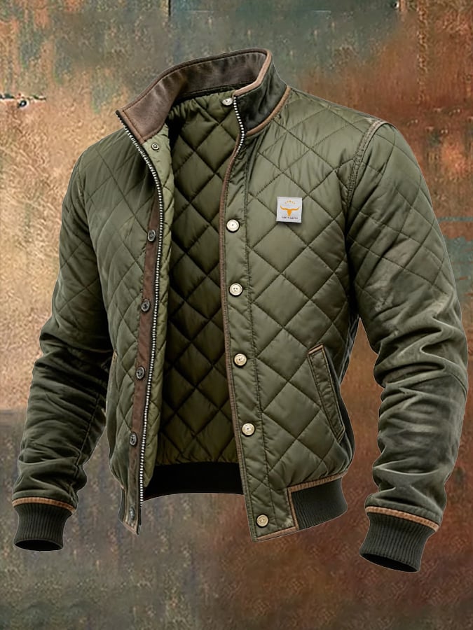 CLASSIC QUILTED JACKET FOR MEN
