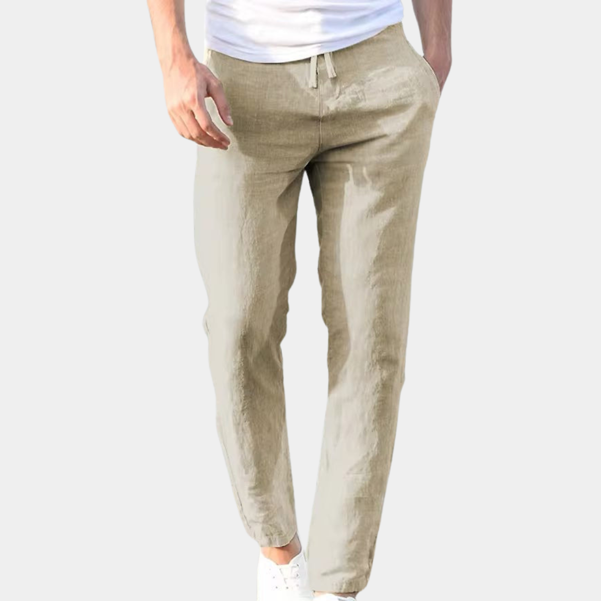 HARRISON OF CALIFORNIA | LIGHTWEIGHT LINEN PANTS