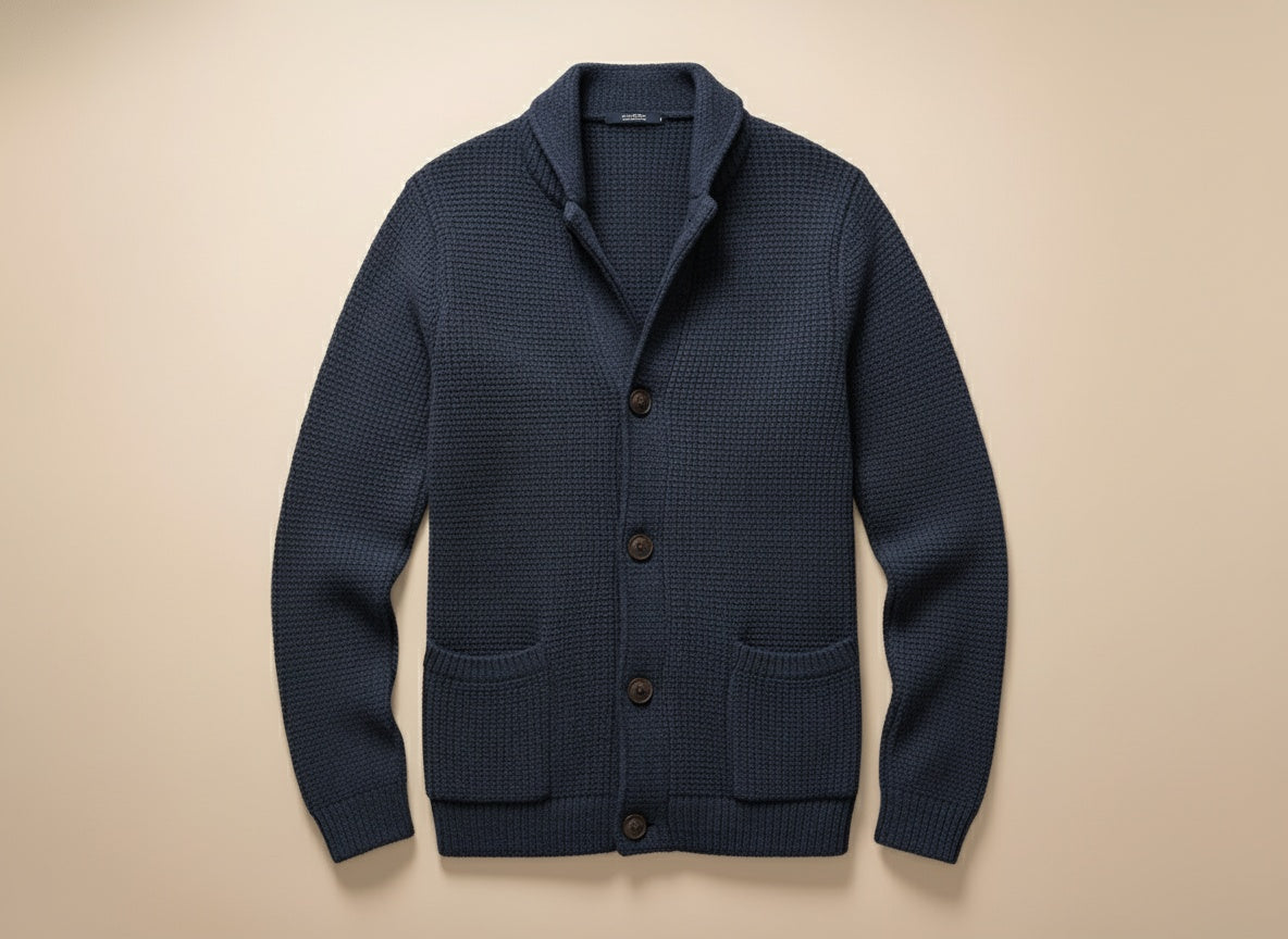 HARRISON OF CALIFORNIA | WOOL CARDIGAN