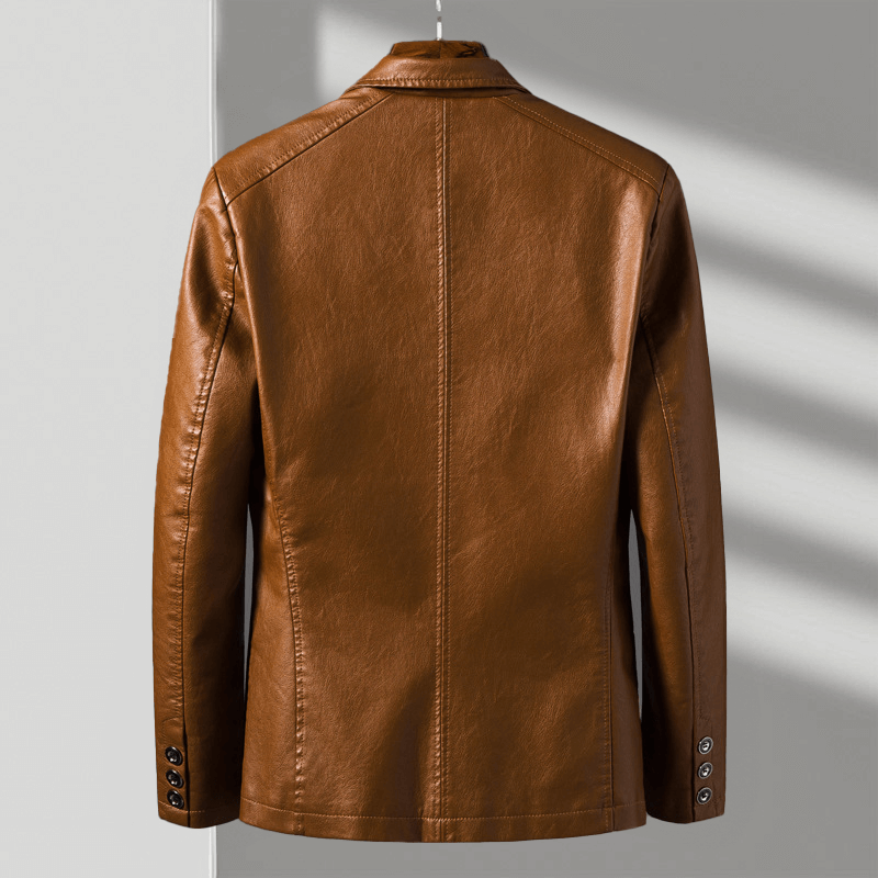 TAILORED LEATHER JACKET FOR MEN