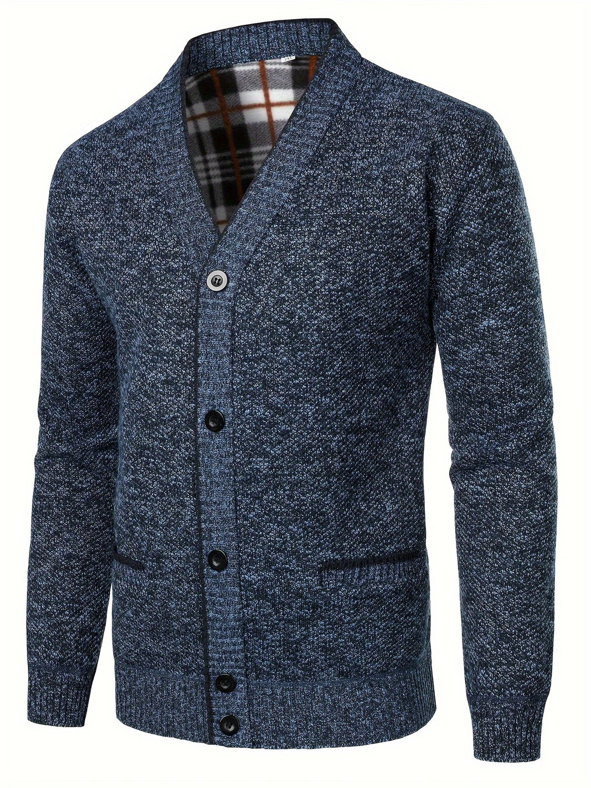 FLEECE V NECK CARDIGAN FOR MEN (VIP)