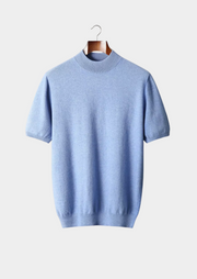 HARRISON OF CALIFORNIA | PREMIUM MOCK NECK T-SHIRT FOR MEN