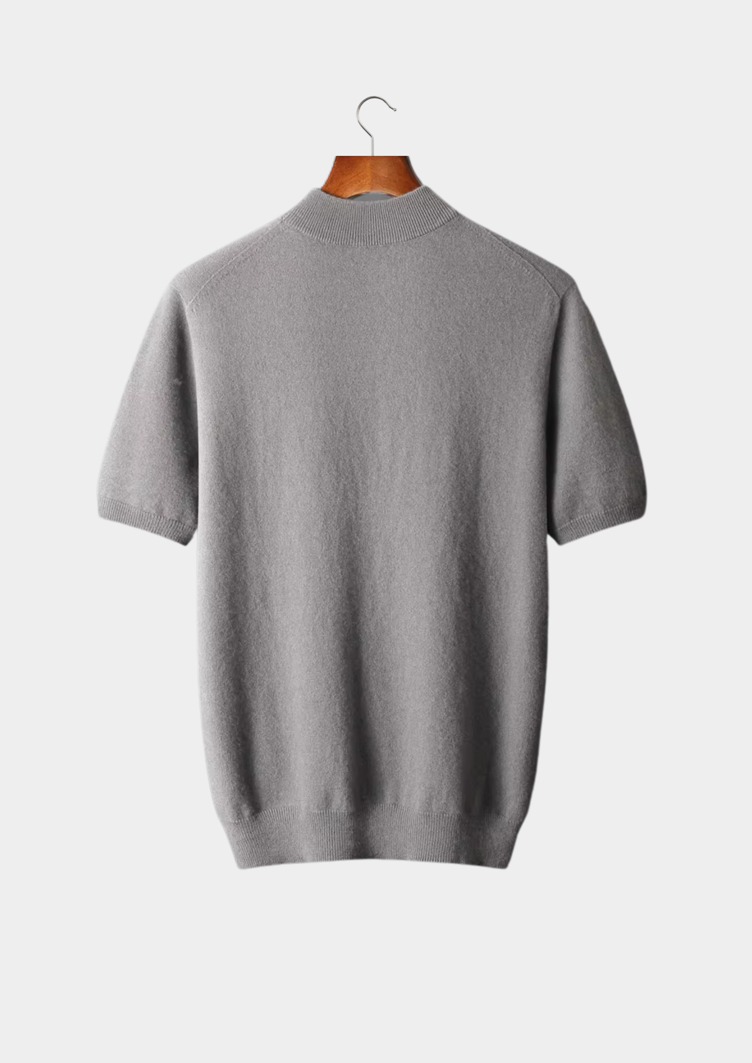 HARRISON OF CALIFORNIA | PREMIUM MOCK NECK T-SHIRT FOR MEN