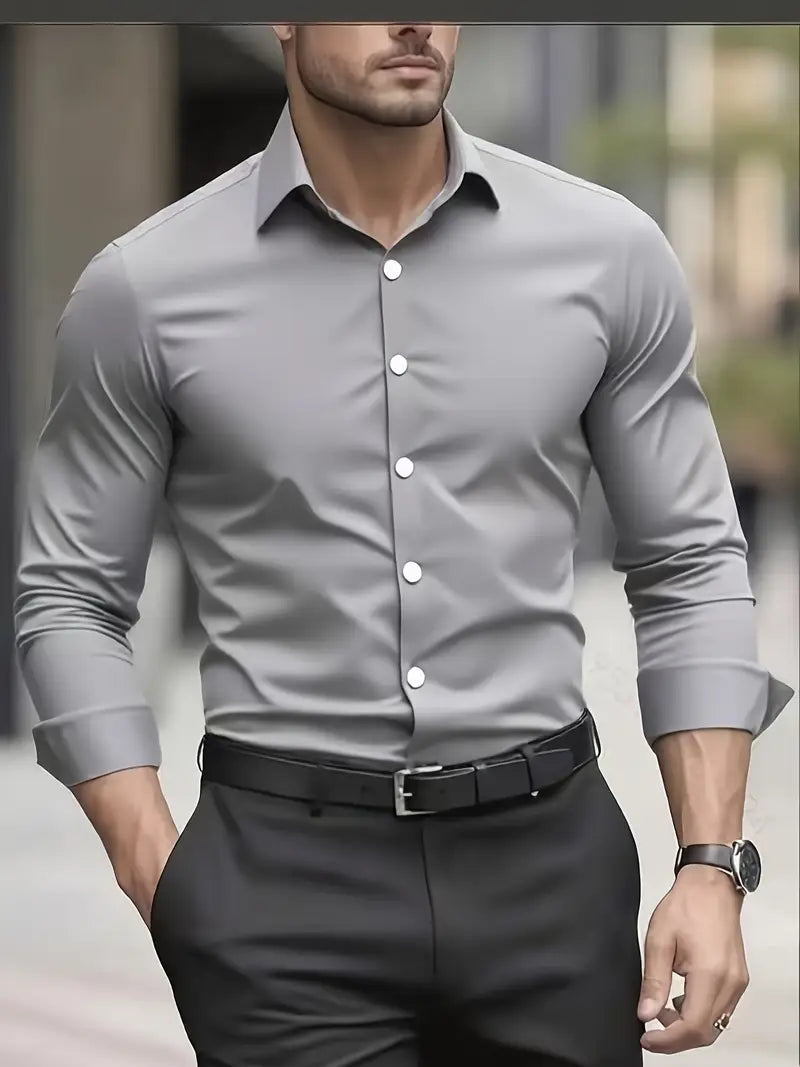 HARRISON OF CALIFORNIA | LONG SLEEVE BREATHABLE SHIRT