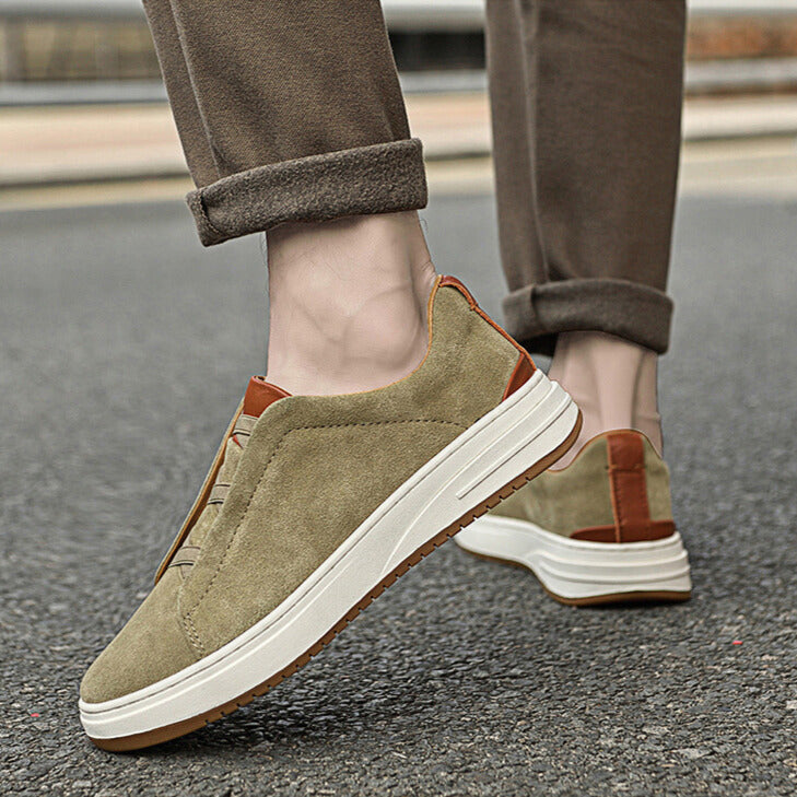 HARRISON OF CALIFORNIA | MEN'S SUEDE SLIP-ON SHOES