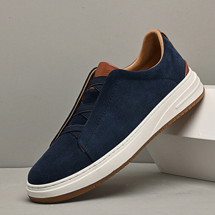 HARRISON OF CALIFORNIA | MEN'S SUEDE SLIP-ON SHOES