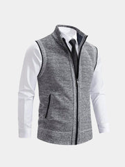 FULL-ZIP VEST FOR MEN