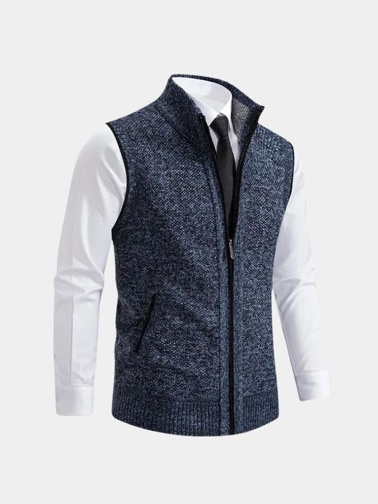 FULL-ZIP VEST FOR MEN