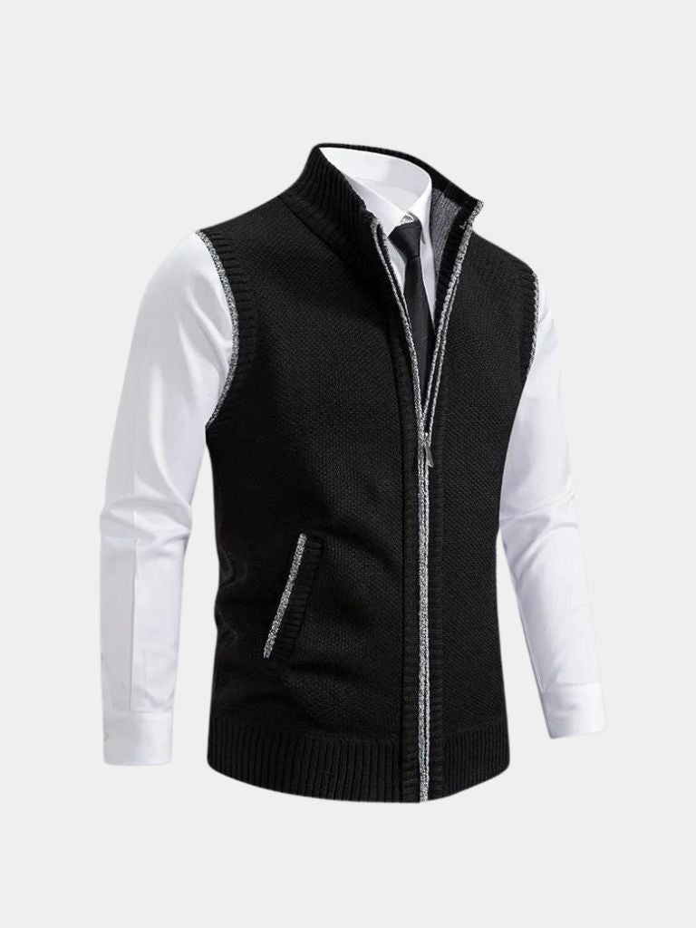 FULL-ZIP VEST FOR MEN