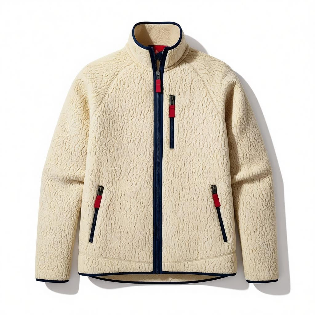 SHERPA FLEECE JACKET FOR MEN