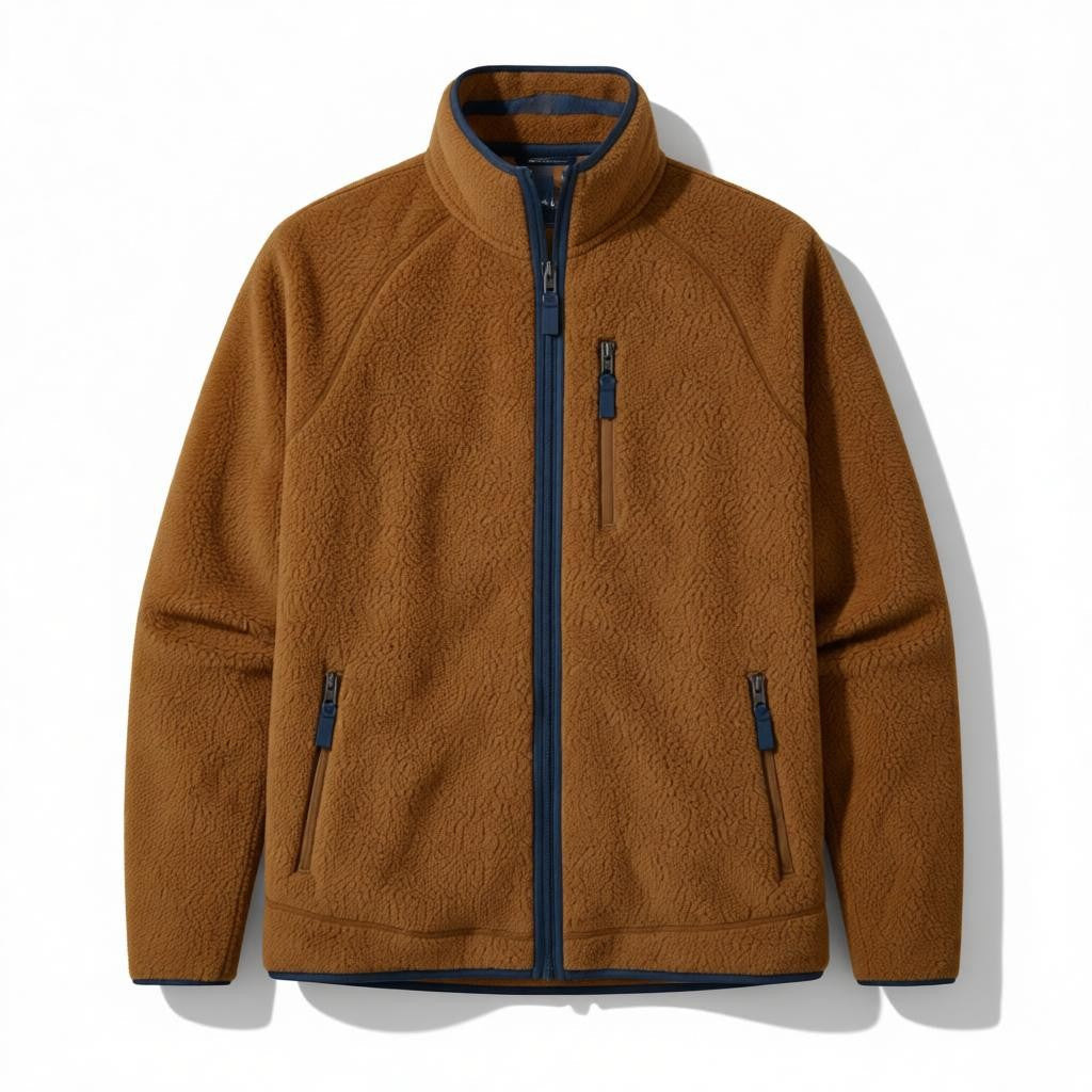 SHERPA FLEECE JACKET FOR MEN