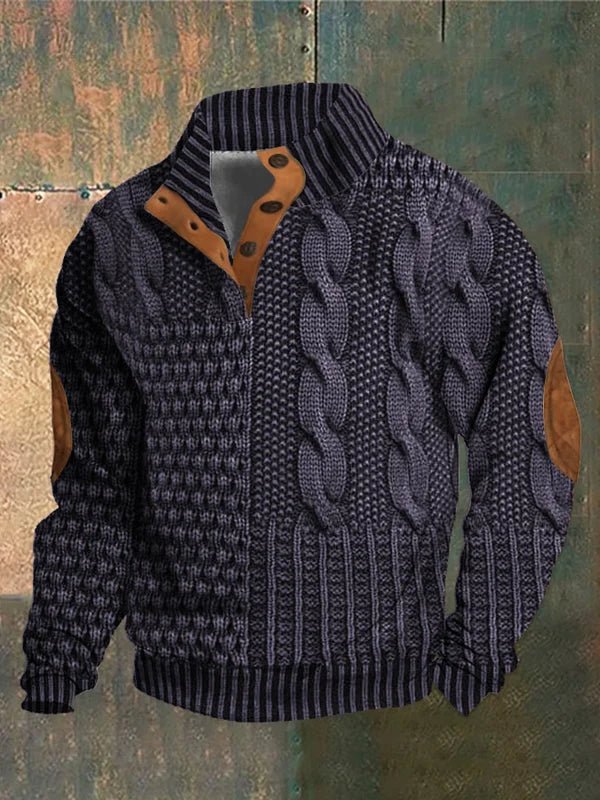 HARRISON OF CALIFORNIA | RETRO PRINTED SWEATER