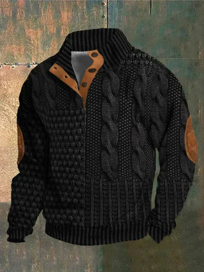 HARRISON OF CALIFORNIA | RETRO PRINTED SWEATER
