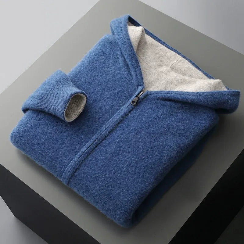 WOOL HOODIE FOR MEN