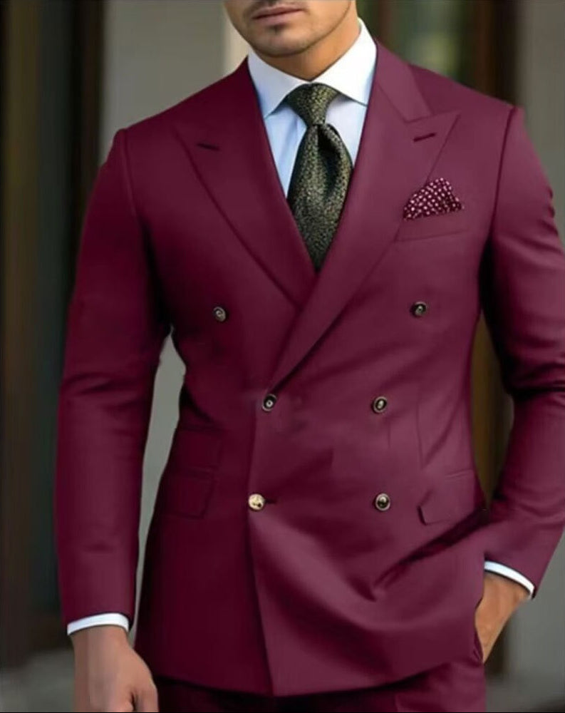 DOUBLE BREASTED SUIT FOR MEN