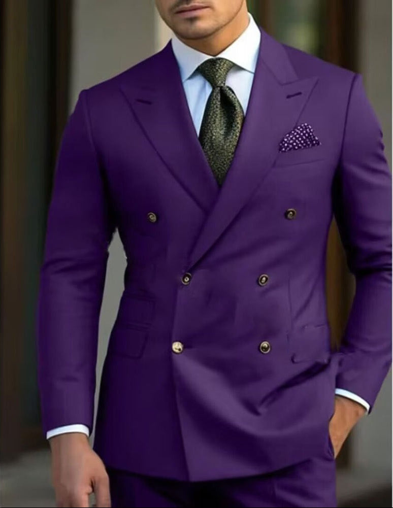 DOUBLE BREASTED SUIT FOR MEN