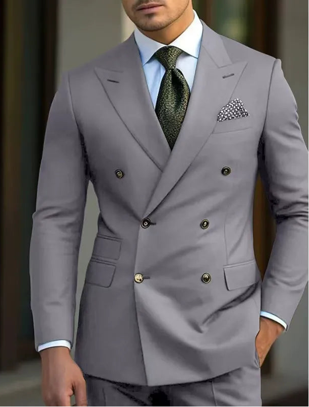 DOUBLE BREASTED SUIT FOR MEN