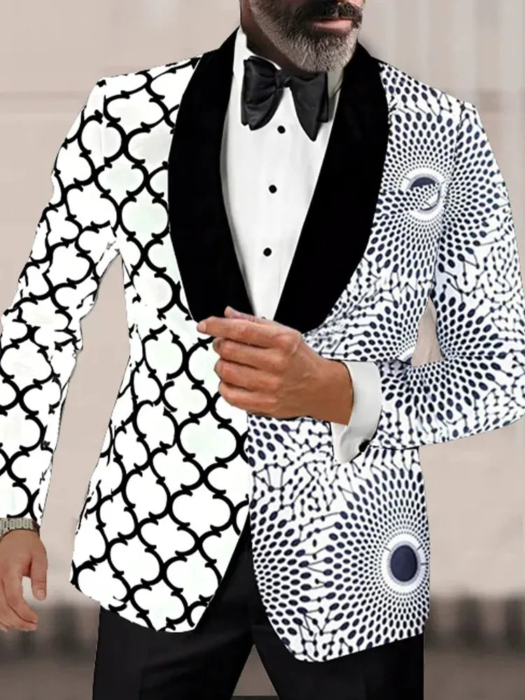 SINGLE BUTTON SUIT FOR MEN