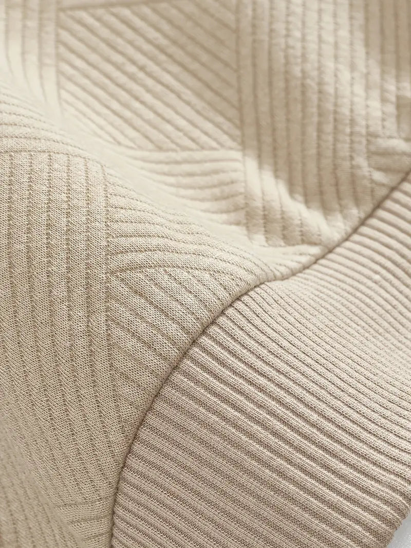GEOMETRIC KNIT PULLOVER FOR MEN